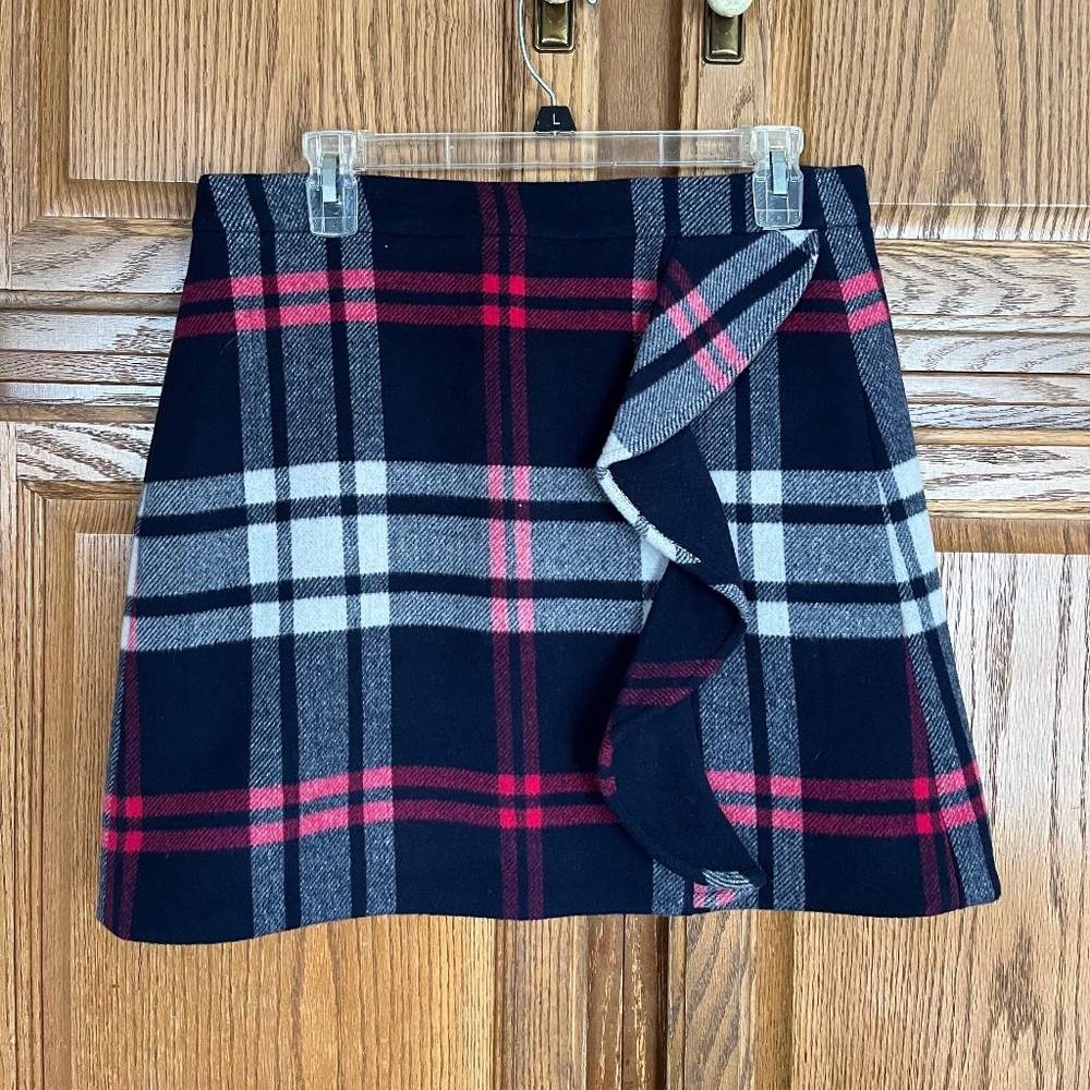 Wool J Crew Skirt